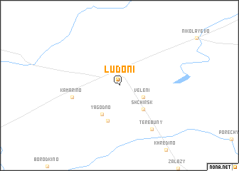 map of Ludoni