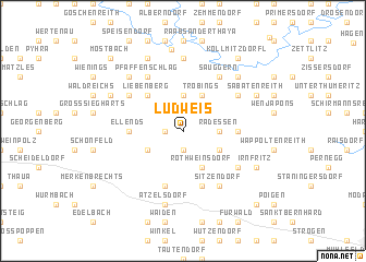 map of Ludweis