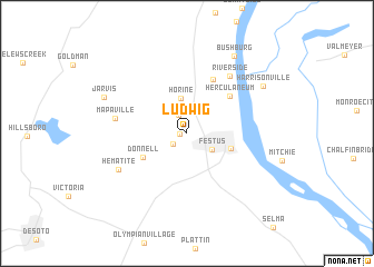 map of Ludwig