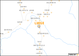 map of Luege