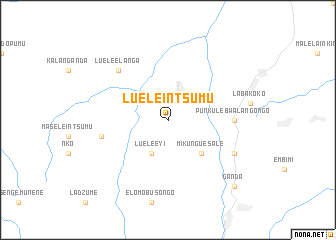 map of Luele-Intsumu