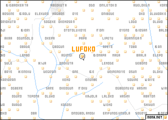 map of Lufoko