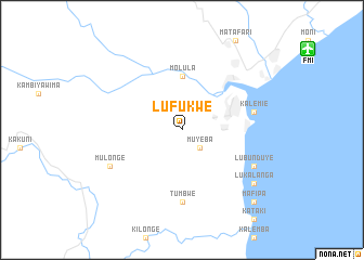 map of Lufukwe