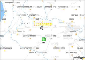 map of Lugagnano