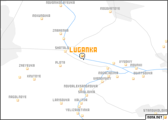 map of Luganka