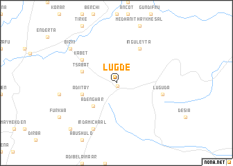 map of Lugde