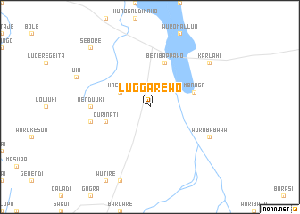 map of Luggarewo
