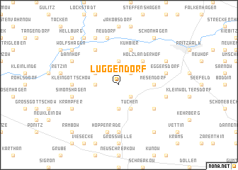 map of Luggendorf