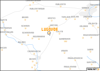 map of Lugovoe