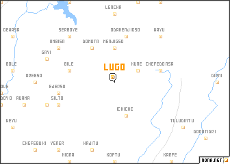 map of Lugo