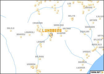 map of Luhabere