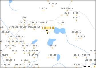 map of Luhila