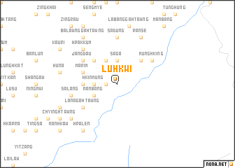 map of Luhkwi