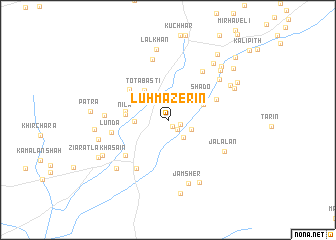 map of Luhma Zerīn