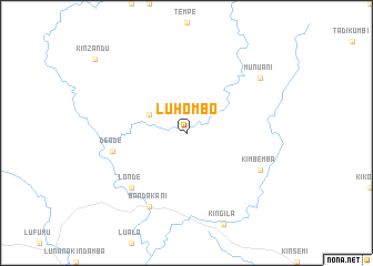 map of Luhombo