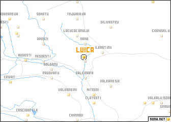 map of Luica
