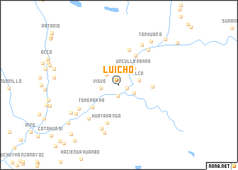 map of Luicho