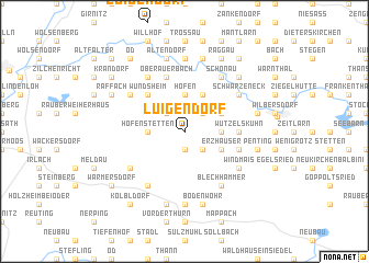 map of Luigendorf