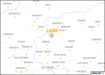 map of Luige
