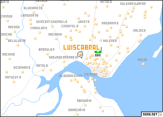 map of Luís Cabral