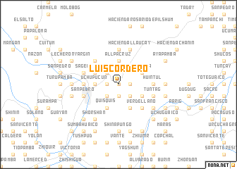 map of Luis Cordero