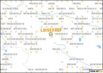 map of Luisenhof