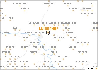 map of Luisenhof