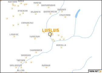 map of Luís Luís