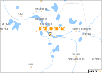 map of Luis Quimbando