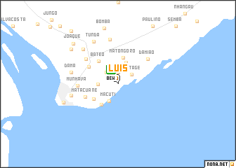 map of Luís