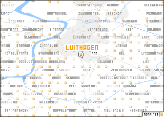 map of Luithagen