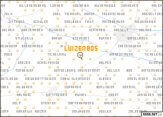 map of Luizenbos
