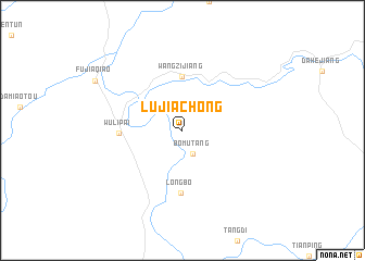 map of Lujiachong