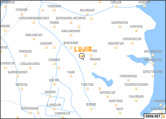 map of Lujia