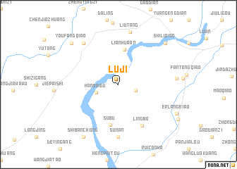 map of Luji