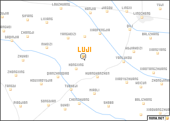 map of Luji