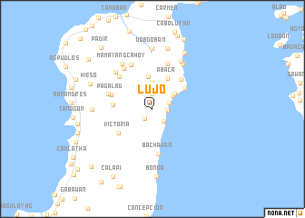 map of Lujo