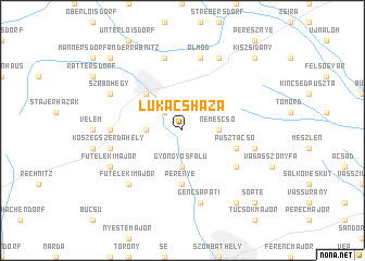 map of Lukácsháza