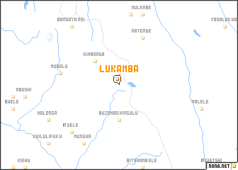 map of Lukamba