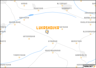 map of Lukashovka