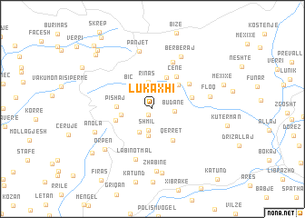 map of Lukaxhi