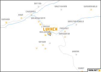 map of Lukhch