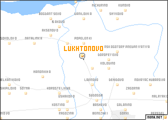 map of Lukhtonovo