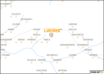 map of Lukisho