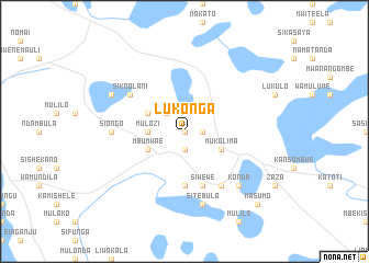 map of Lukonga