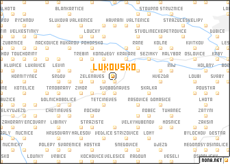 map of Lukovsko