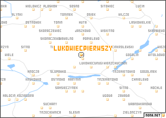 map of Łukowiec Pierwszy