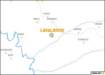 map of Lukulankoi