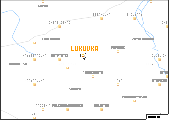 map of Lukuvka