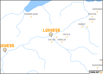 map of Lukwesa